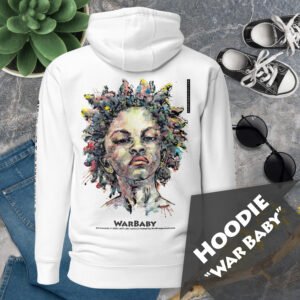 Graphic Hoodie “WAR BABY” — Premium Wearable Art, Minimalist Aesthetic Streetwear Tee, No Fuss Instant Contemporary Art Experience