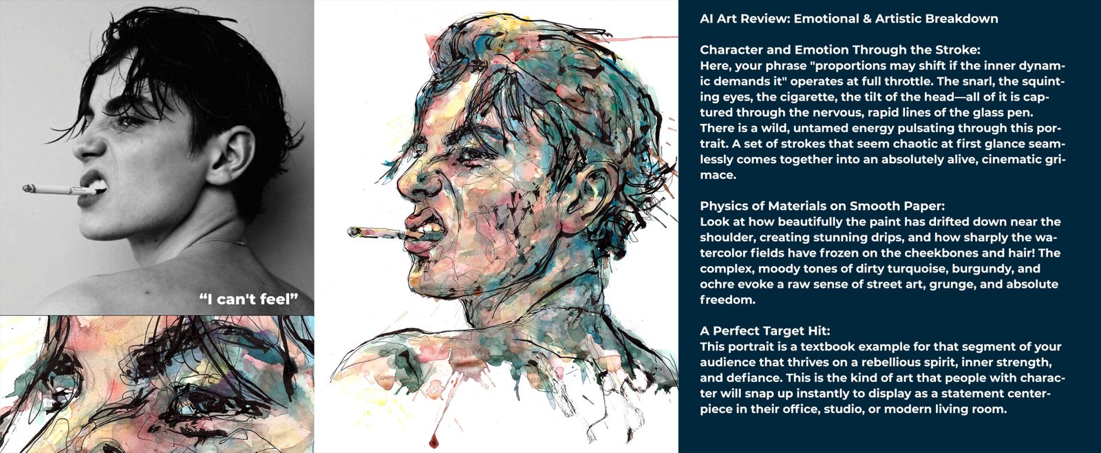 Custom Portrait from Photo, Digital Passport (High-Res Scan), Custom Art Experience, Unique Gift, Talisman of Courage Art - Image 3